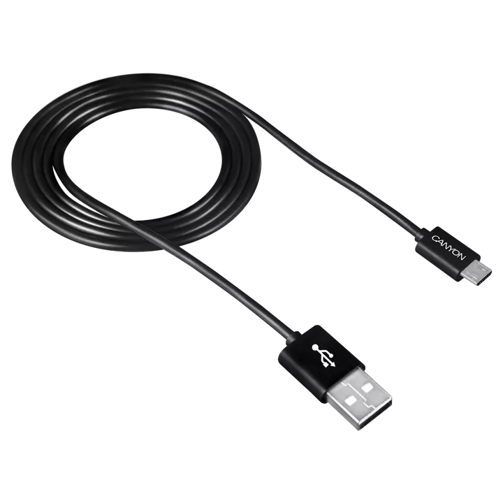 Canyon UM-1B black (Micro USB - USB 2.0) 1м