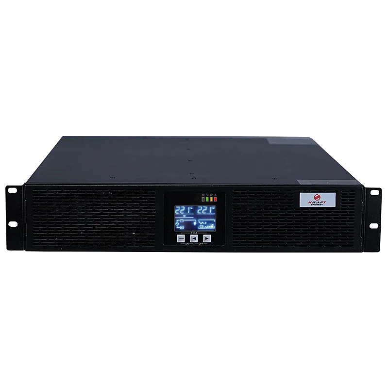 kraft krf-rm/2000va/2kw/ex pro online джерело безперебійного живлення