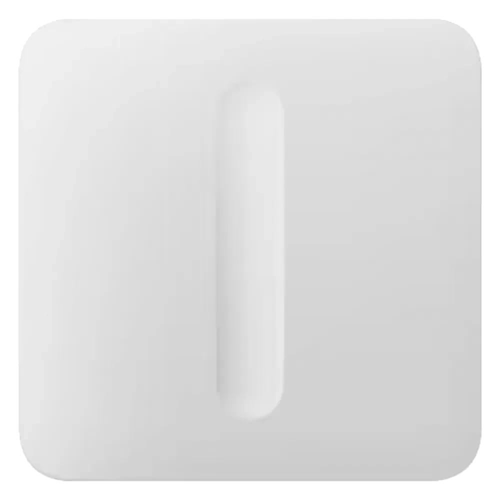 ajax solobutton (dimmer) [55] (8eu) asp white кнопка
