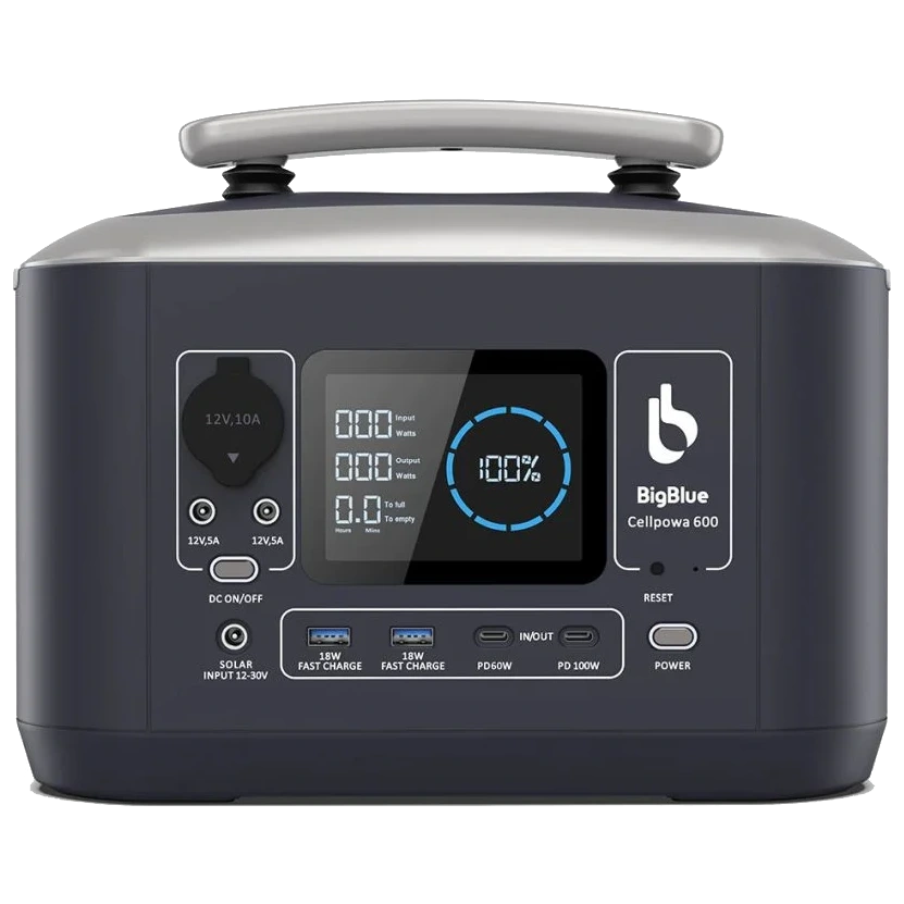 bigblue cp600 600вт 537.6 вт•г портативне джерело живлення