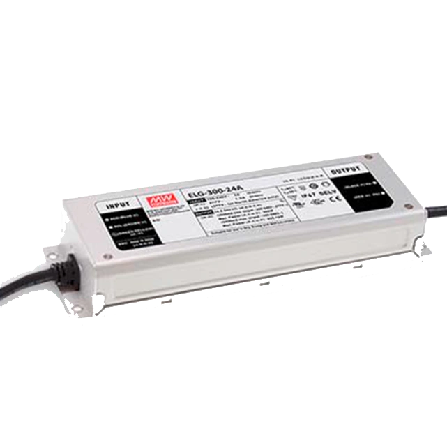 mean well elg-300-24a 24в 12.5а ac/dc-перетворювач для led
