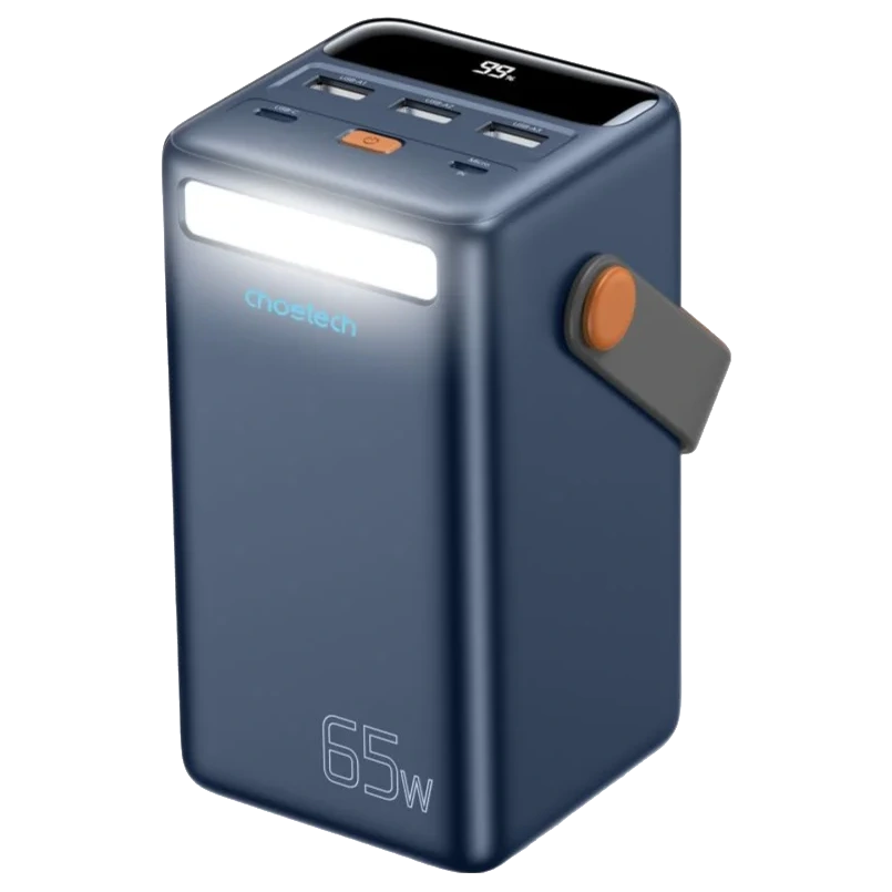 choetech b664 50000ма•г deep blue повербанк