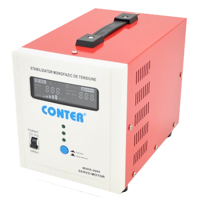 conter mser 5000 va-v2/3750вт однофазний сервопривід стабілізатор напруги