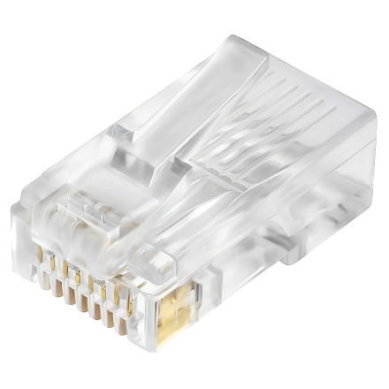 merlion rj-45 8p8c utp cat-6 (100 шт) конектор