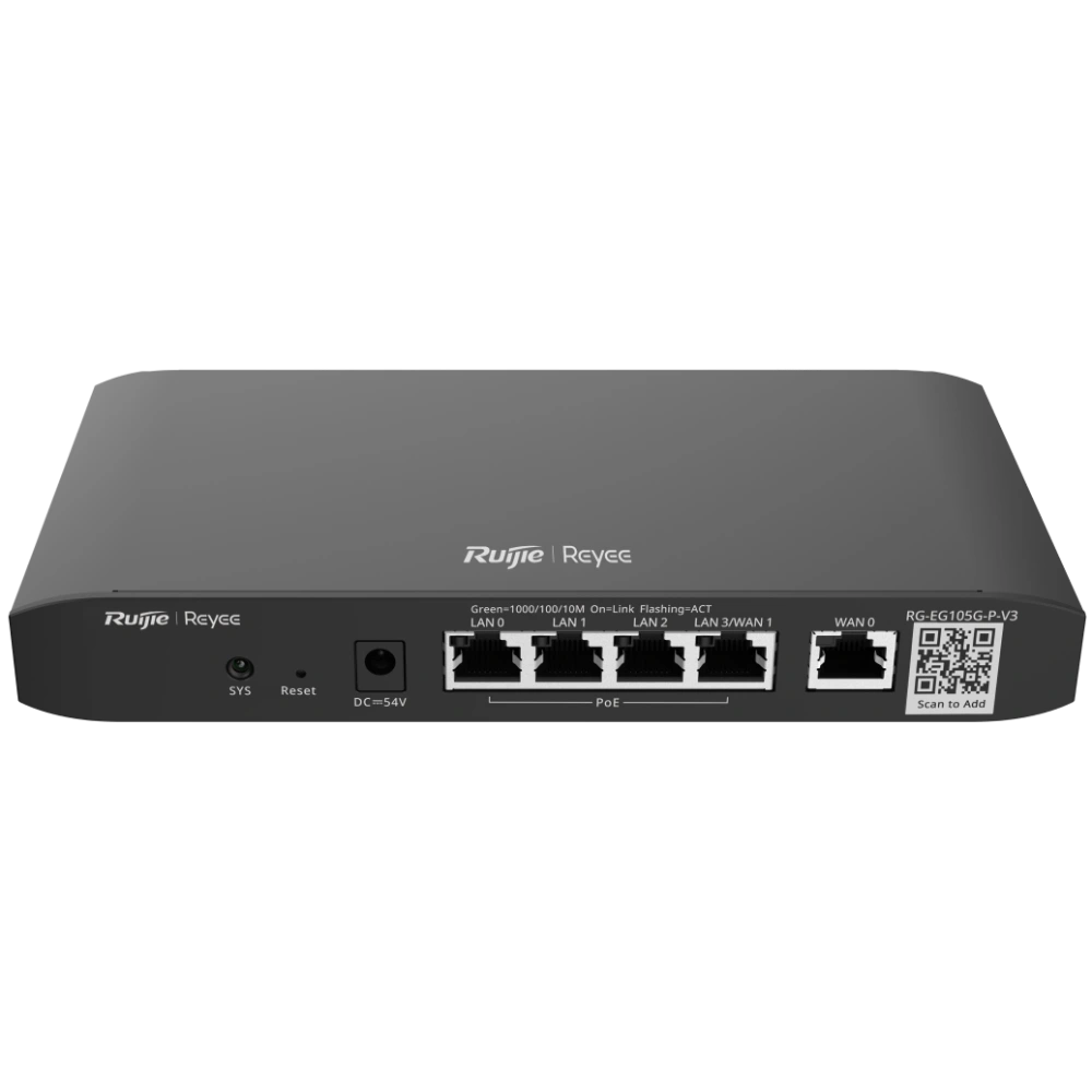 ruijie reyee rg-eg105g-p-v3 маршрутизатор