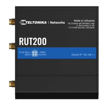teltonika rut200 з 4g lte, wi-fi промисловий стільниковий маршрутизатор