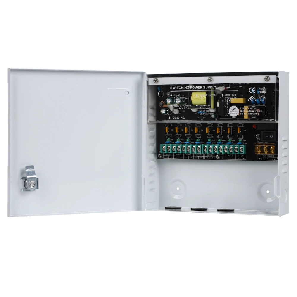 ps-1205/8ch(m) 12v/5a 8 каналів блок живлення