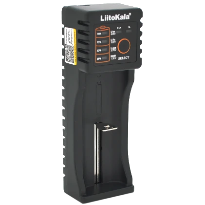 liitokala lii-100b 1 канал 3.7v lion / 3.2v li-fe зарядний пристрій