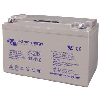 victron energy agm deep cycle battery 12v/110ah акумулятор