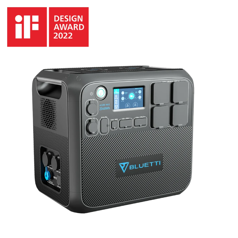 bluetti ac200max портативна зарядна станція