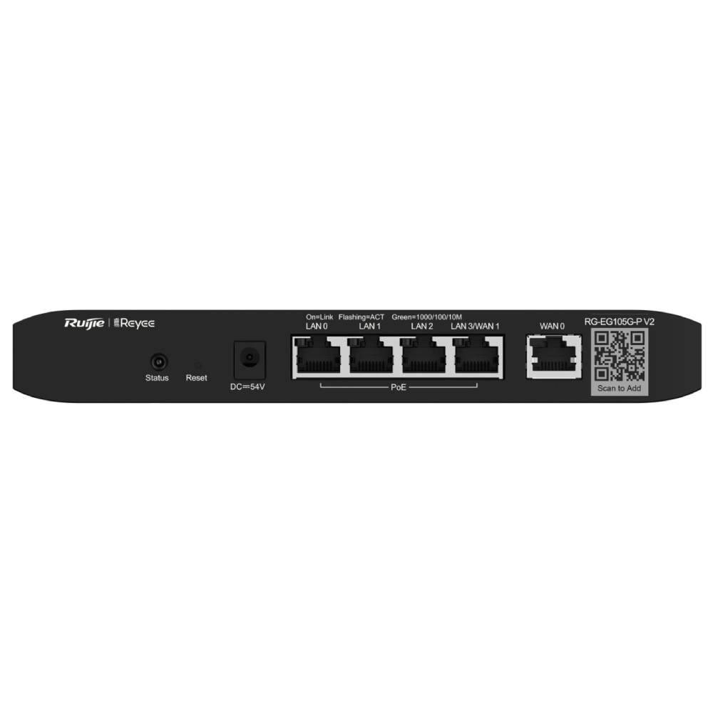ruijie reyee rg-eg105g-p v2 маршрутизатор серії