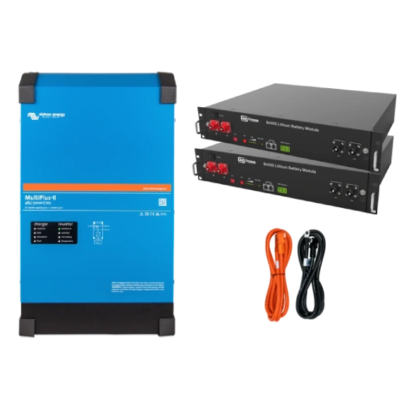 victronenergy multiplus-ii + dyness 2.4квт 4.8квт•г система безперебійного живлення однофазна