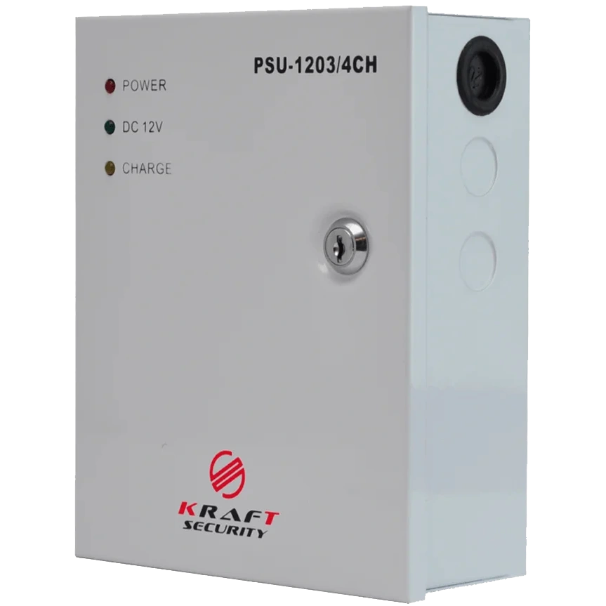 kraft psu-1203/4ch блок безперебійного живлення