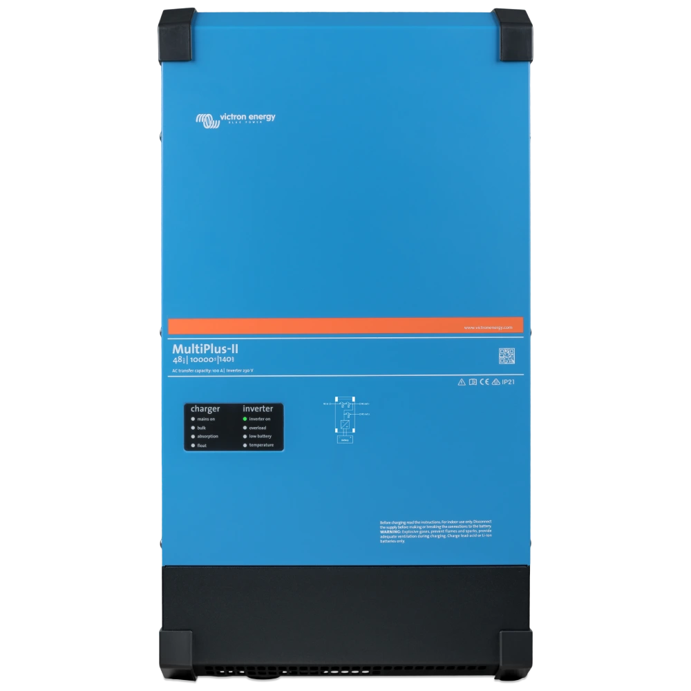 victronenergy multiplus-ii 48/10000/140-100 однофазний чиста синусоїда інвертор