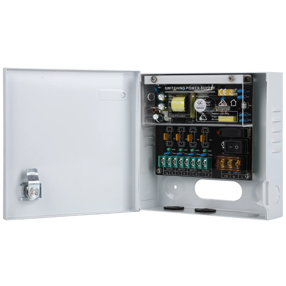 ps-1204/4ch(m) 12v/4a 4 канали блок живлення