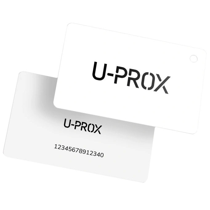 u-prox keyfob mf white карта