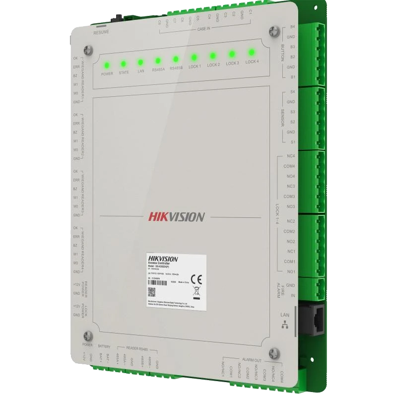 hikvision ds-k2624x(p) контролер для чотирьох дверей