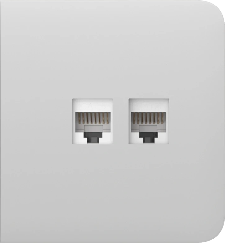 ajax sidecover (lan) white фронтальна панель