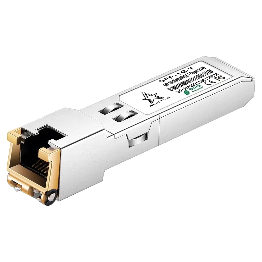 alistar sfp-1g-t sfp 1g 10/100/1000 copper rj-45 модуль