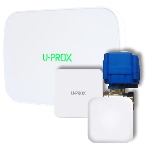 u-prox dn15 white бездротовий комплект запобігання затоплення