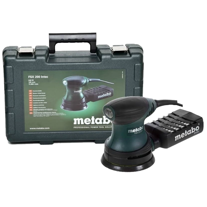 metabo fsx 200 intec (609225500) ексцентрикова шліфмашина