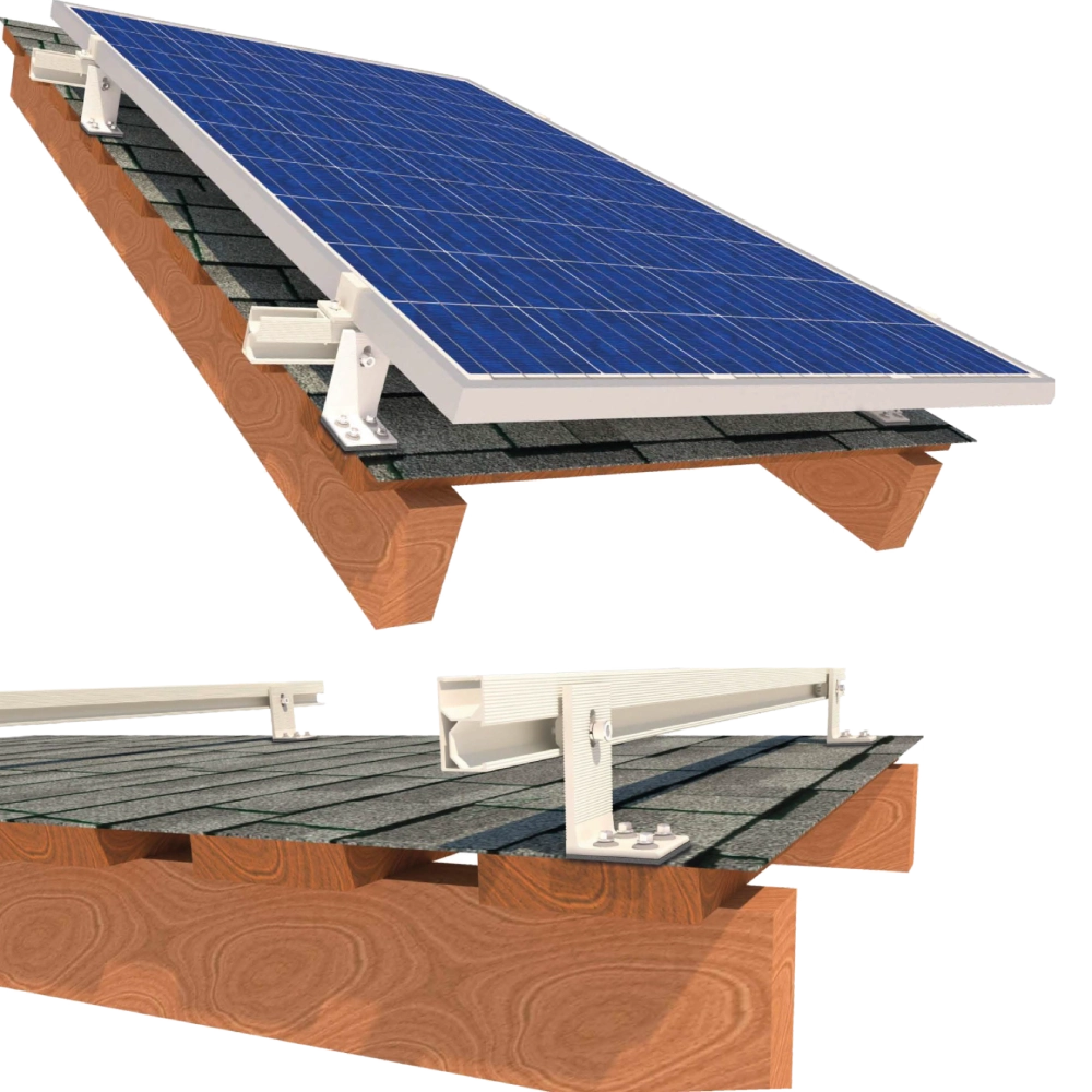 installkit ik-xxl-b-1 кріплення сонячних панелей до 1320мм бітумна черепиця комплект