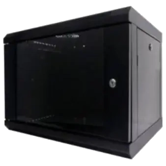 hypernet wmnc66-9u-flat-black шафа коммутаційна настінна