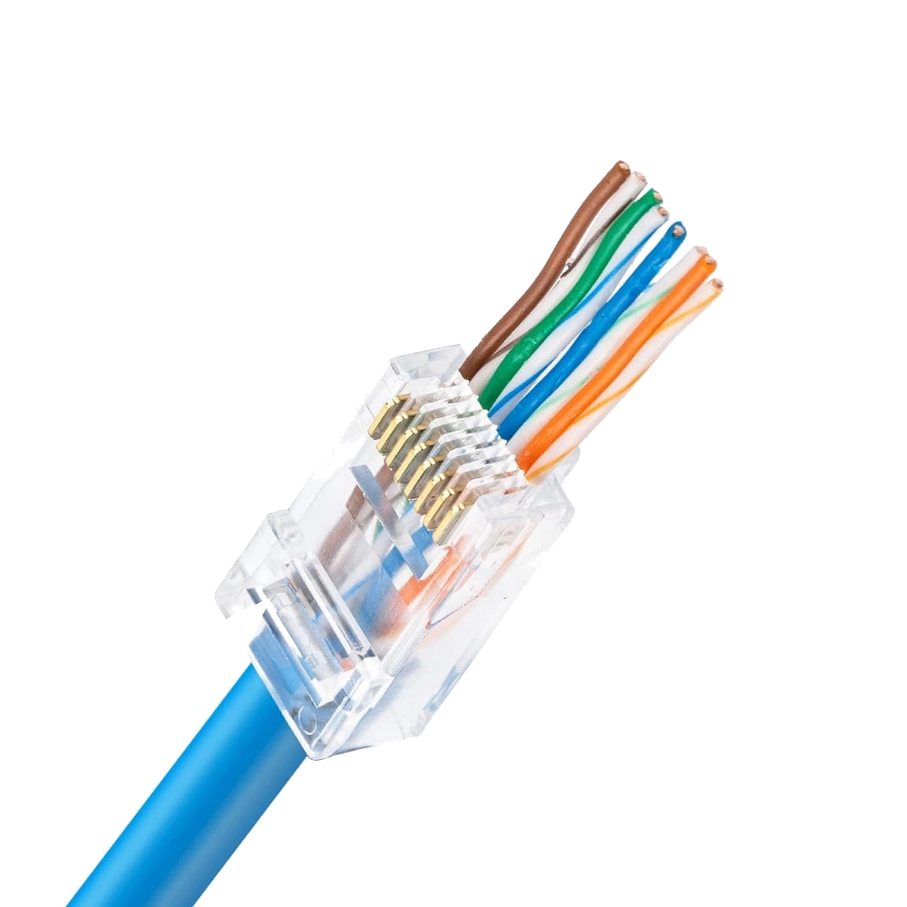 kingda utp rj45 100 шт конектор