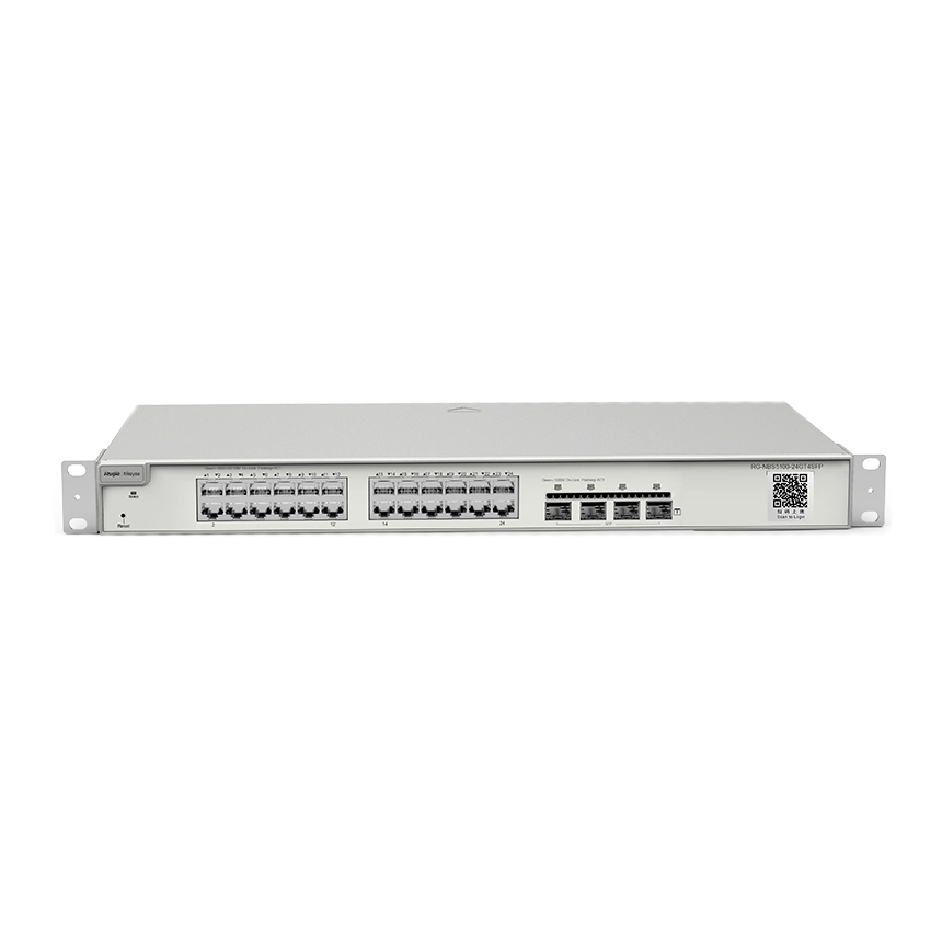 ruijie reyee rg-nbs5100-24gt4sfp l3 комутатор 24 порти керований