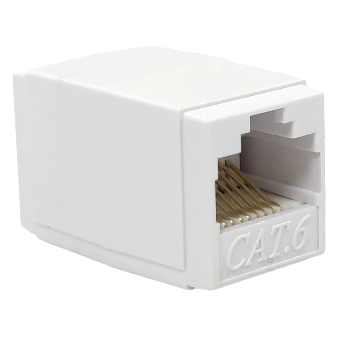 utp rj-45 з'єднувач витої пари неекранований кат. 6 під конектори