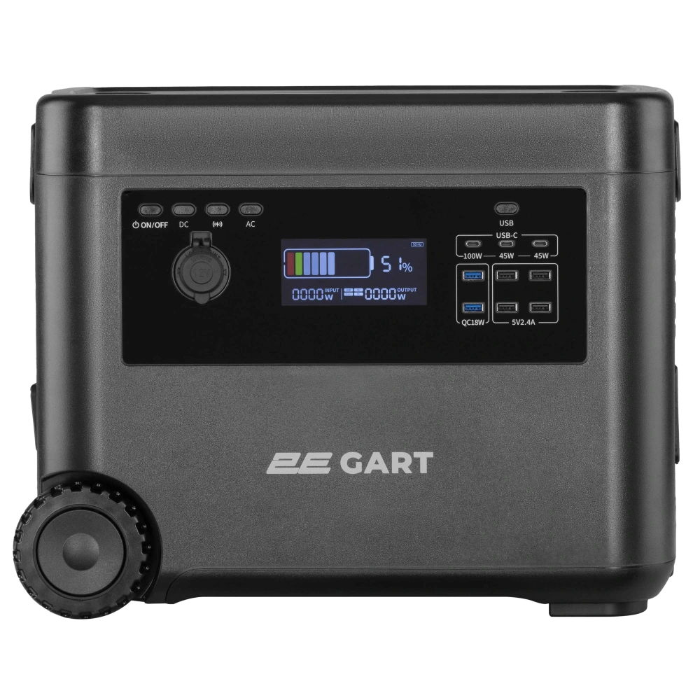2е gart 2000вт портативне джерело живлення