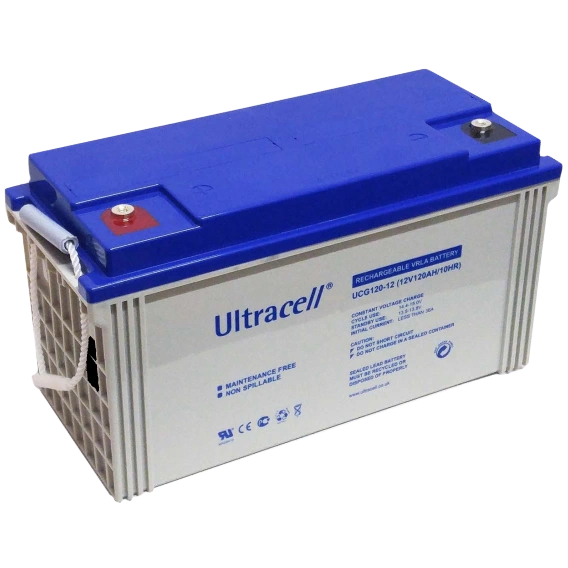 ultracell ucg120-12 gel 12 v 120 ah акумуляторна батарея
