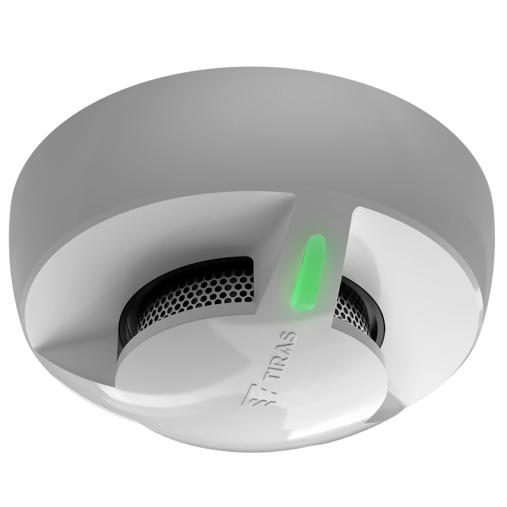 tiras detecto smk100 адресний пожежний сповіщувач задимлення тірас