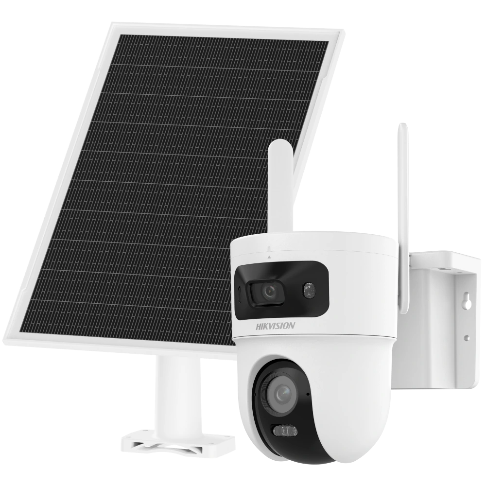 hikvision ds-2cfsp8-d/4g-sim cold proof 2х4мп (2.8+4мм) pt 4g (sim-карта в комплекті) зарядка в мінусову температуру ip відеокамера