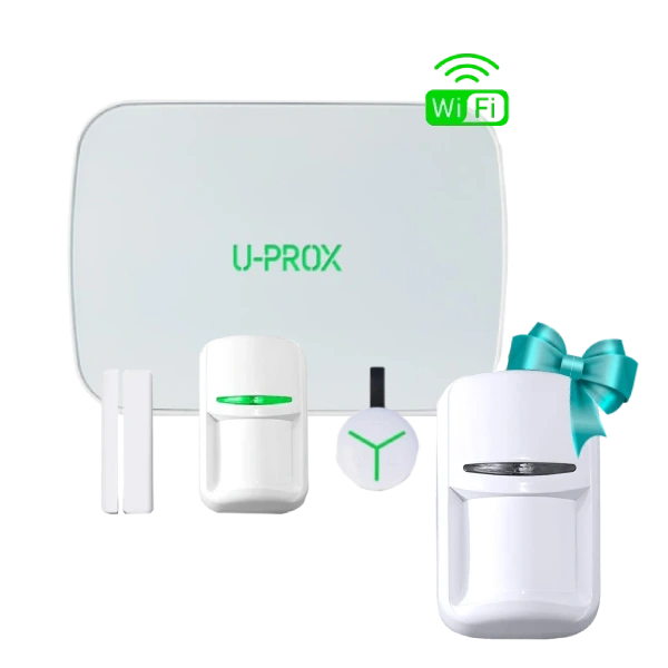 u-prox mpx g kit white + u-prox pir white в подарунок комплект