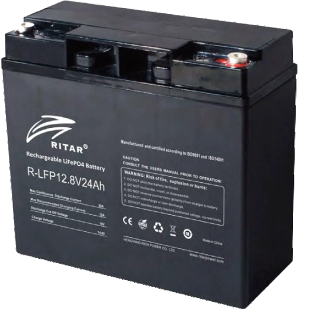 ritar r-lfp12.8v24ah акумуляторна батарея