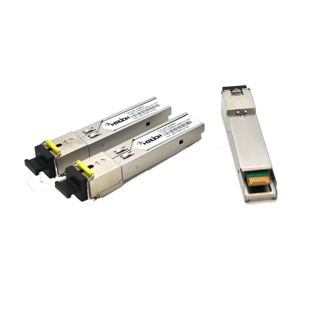 sfp merlion 1.25g 20km wdm sc модуль