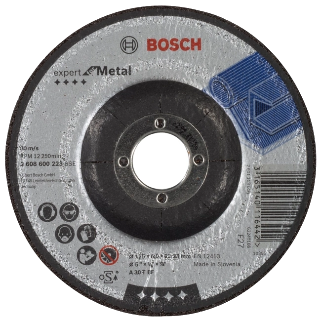 bosch 230 x 6 мм (2608600228) обдирний круг для металу