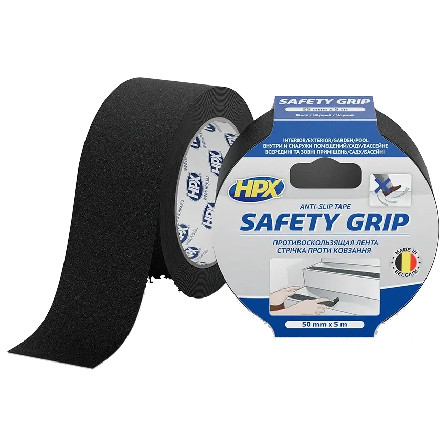 hpx sb5005 safety grip 50мм x 5м стрічка самоклеюча проти ковзання