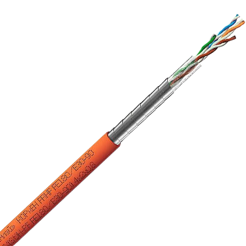 кабель алай коркен frhf fe180/eк90 (j-hx(st)h-pf fe180) 1х2х0,8 мм (бухта 300м.)