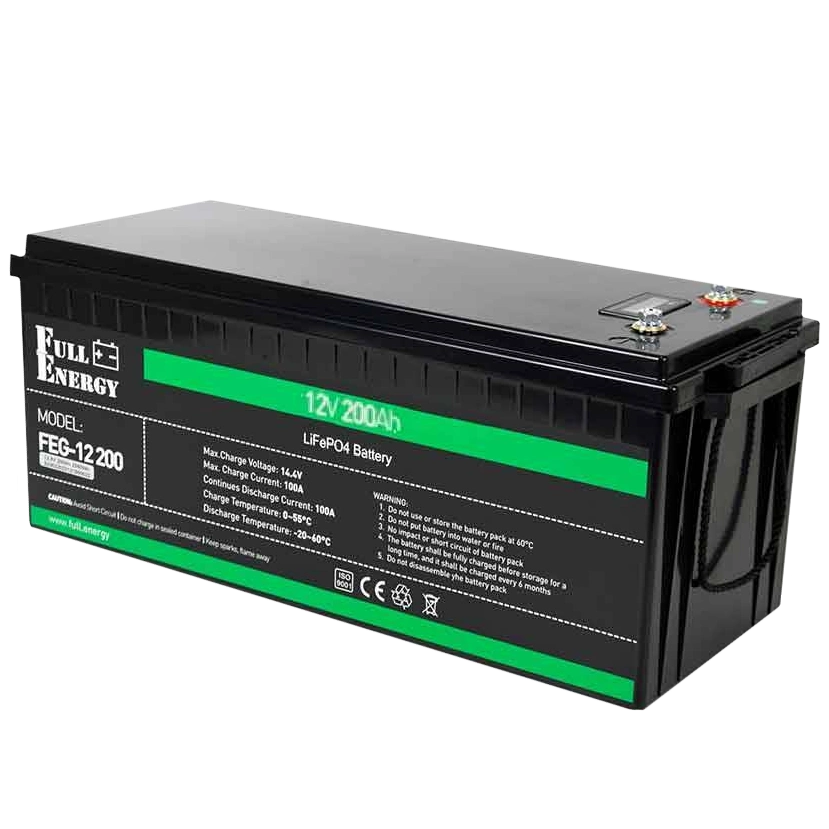full energy feg-12200 акумулятор lifepo4 12в 200а•г