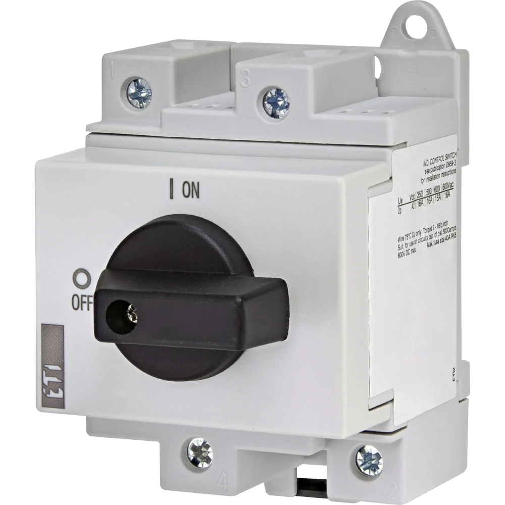 еті ls 16 sma a2 2р 16a 1000v dc вимикач навантаження