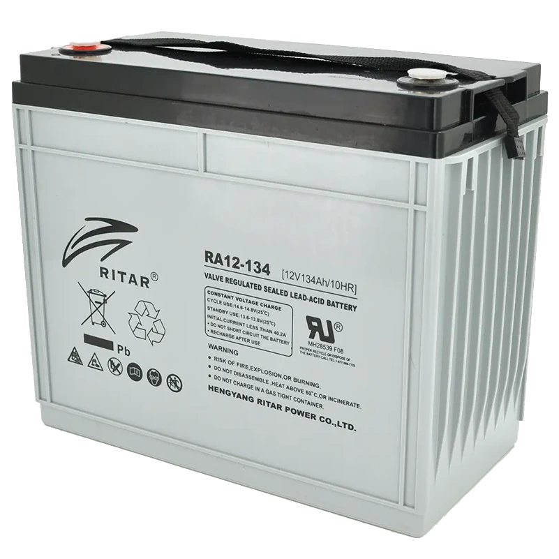 agm ritar ra12-13412v 134ah акумуляторна батарея