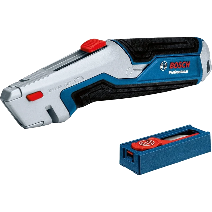 bosch professional (1600a027m5) 185 мм висувний ніж та диспенсер із 10 лезами