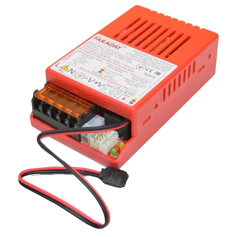faraday electronics ups 35вт smart asch pl (lfp) блок безперебійного живлення