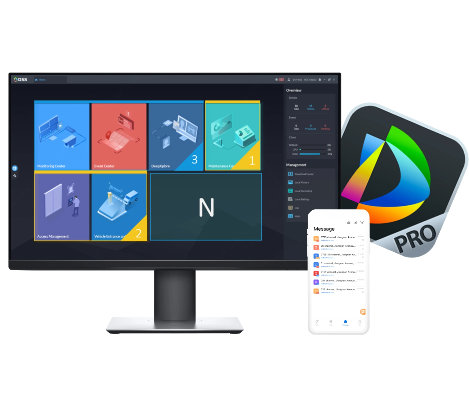 dss pro (модуль синхроніхації подій зі сторонніми системами) dhi-dsspro8-thirdparty system event syncro