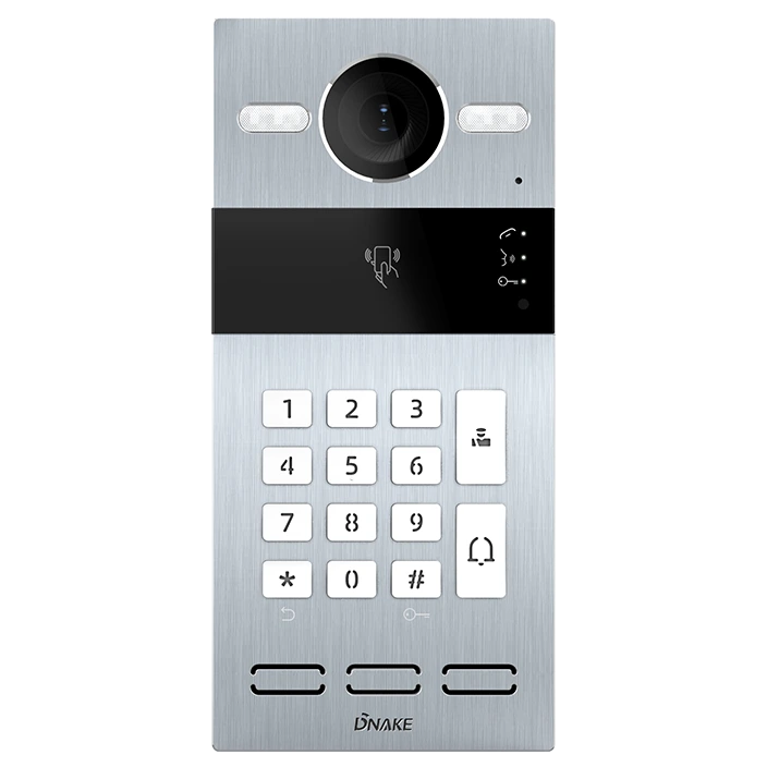 dnake s213k/s sip ip65, ik07 silver виклична панель