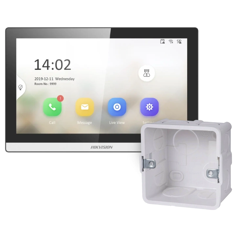 ds-kh6350-wтe1 + ds-kab86 комплект hikvision