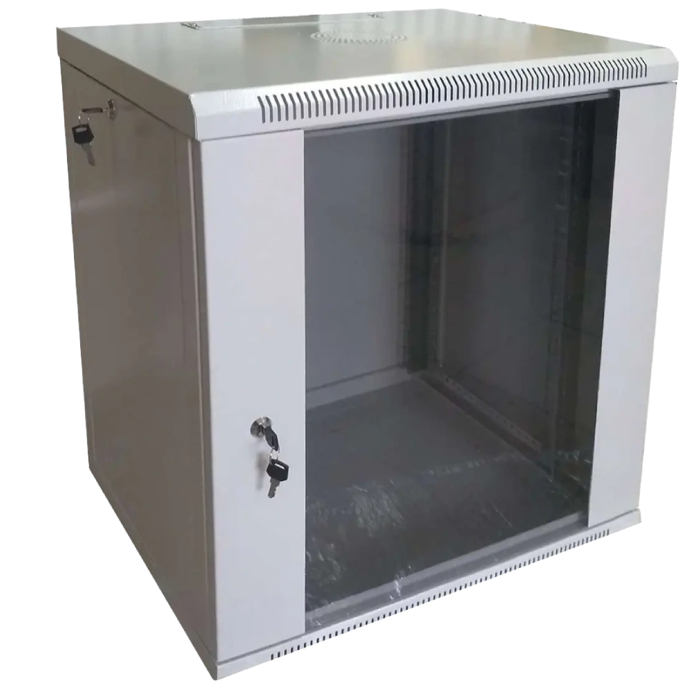 hypernet wmnc66-12u-flat шафа коммутаційна настінна 12u 600x600 розбірна