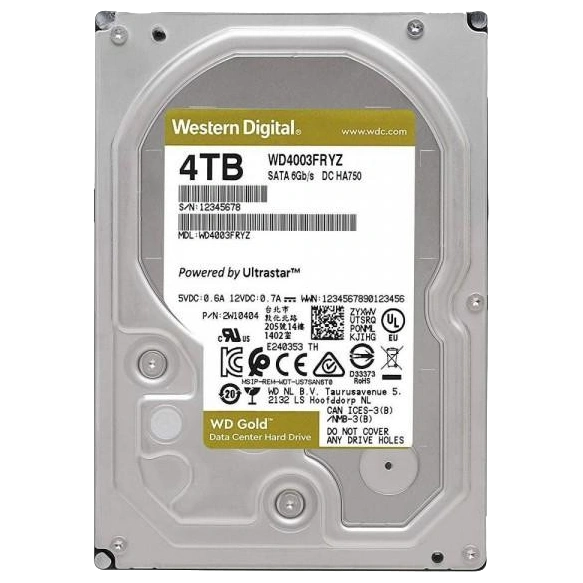 western digital (wd4003fryz) жорсткий диск 3.5